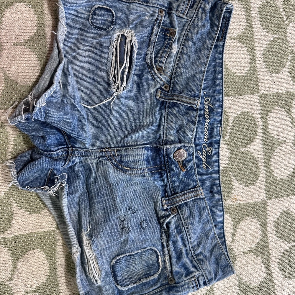 American Eagle Outfitters Blue Denim Women's Shorts